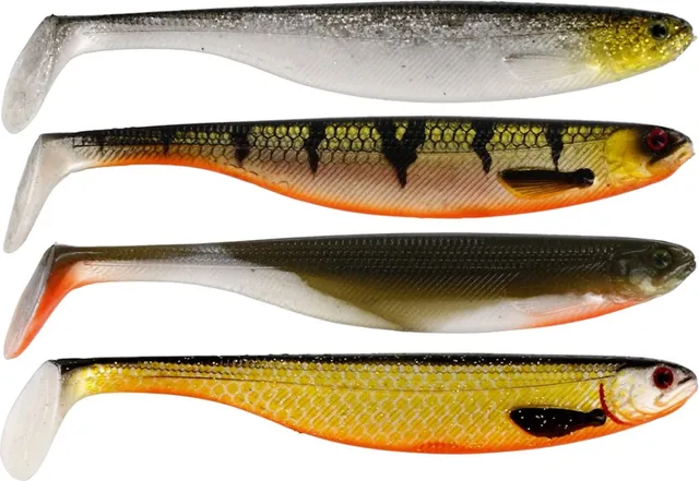 Westin Shadteez Slim Softbait 7.5cm 3g 4pc Clear Water Mix