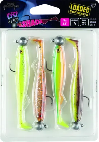 Fox Rage Slick Shad 7cm 5g 1/0 Mixed UV