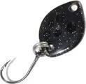 Troutwerk Spoon 0.8g 1.2cm Black/Black Dots