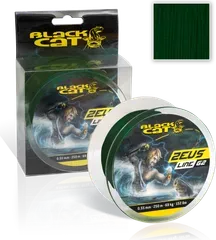 Black Cat Zeus Line G2 Geflochtene Schnur 0.55mm 69kg 250m Green