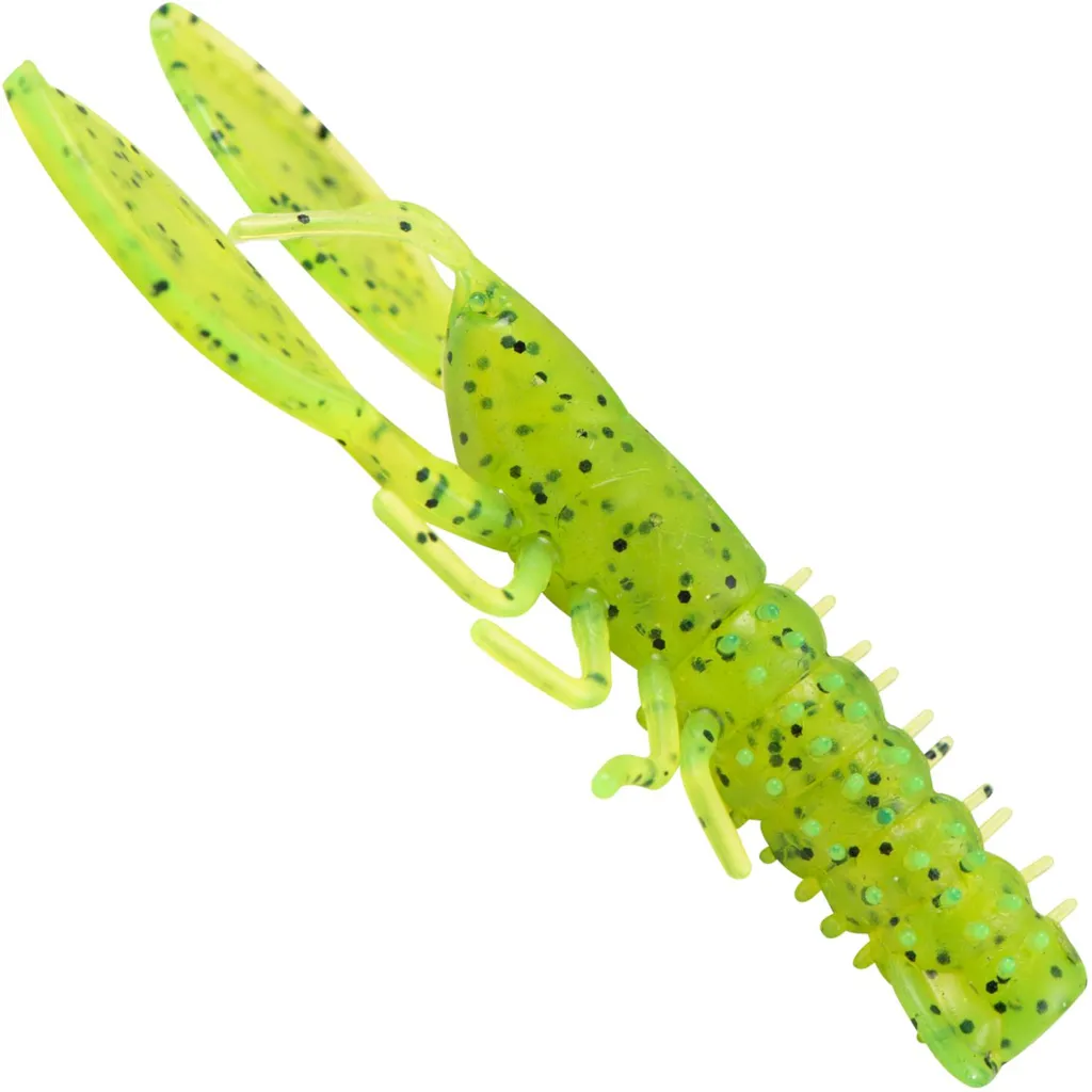 Fox Rage Creature Crayfish Gummiköder 9cm Chartreuse UV