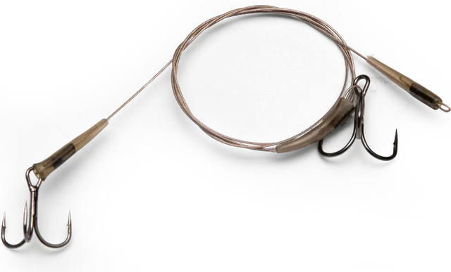 Zebco DB Series Bottom Rig Leader 14kg 6+4 Steel