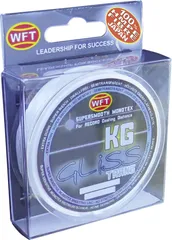 WFT Gliss KG Monotex Geflochtene Schnur 150m 0.1mm 4kg Transparent