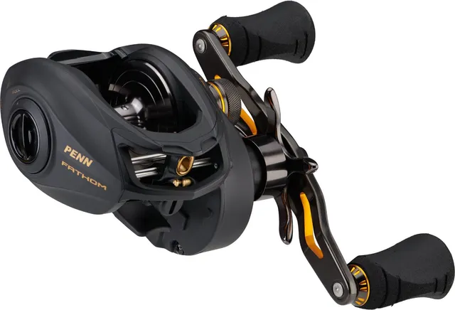 Penn Fathom Low Profile Baitcaster Multirolle 7,3:1 300 Linkshand