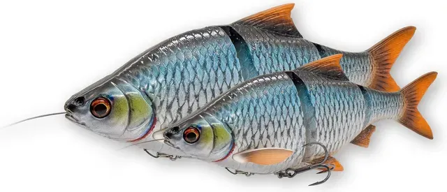 Savage Gear 4D Line Thru Roach Softbait 18cm 80g Slow Sinking Perch