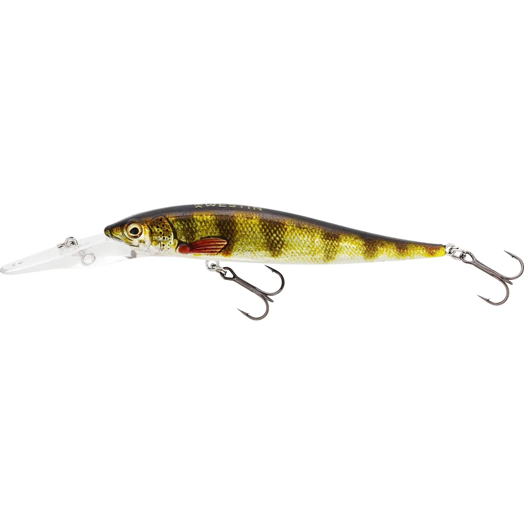Westin Jerkbite MR Wobbler 9cm 9g Suspending Real Perch