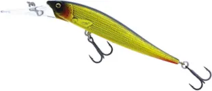 Westin Jerkbite MR 7,5 cm 6 g Gold Chrome