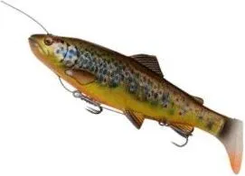 Savage Gear 4D LT RATTLE TROUT - 27.5cm, 258g, Brown Trout UV, Moderate Sink