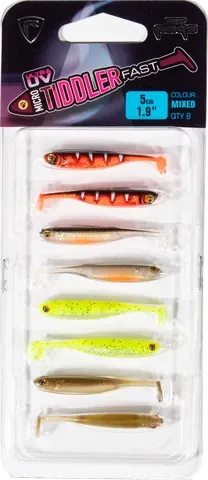 Fox Rage Micro Tiddler Fast Weicher Köder 5cm 8pc Mixed