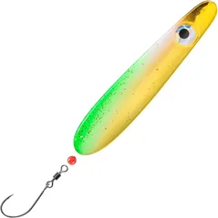 Troutwerk Inline Blinker Sea Trout Lure 93285 7.4cm 22g Green White Gold