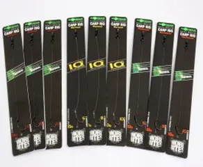 Korda Ready-Tied Carp Rigs #10 Wide Gape B Supernatural