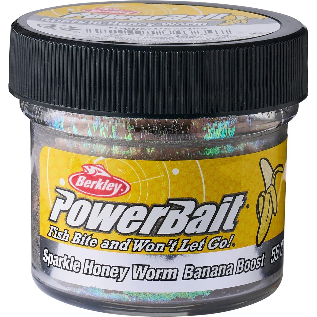 Berkley PowerBait Power Honey Worm EBPHWN2.5 2.5cm Natural with Scales