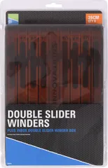 Preston Double Slider Winders Rig Accessory 26cm Orange Box