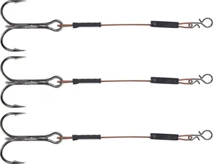 Balzer Shirasu 7x7 Edelstahl Stinger Rig #6 5.5cm