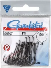 Gamakatsu F11 Hooks 10 25pcs Black