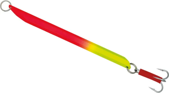 Kinetic Depth Diver Skirted Jigs 400g 24.5cm Red/Yellow