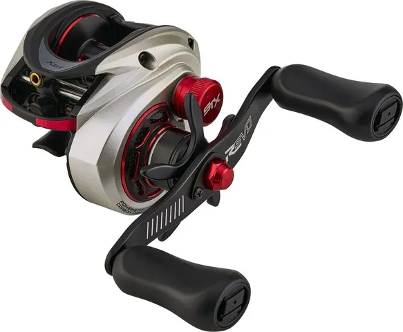 Abu Garcia Revo STX Baitcasting-Rollen 5 STX-SHS LP-L 215g 11.3kg 89cm 8.1:1