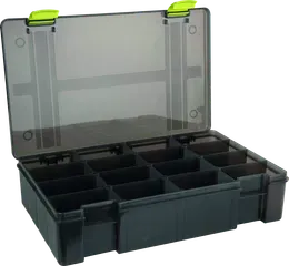 Matrix Storage Box Tackle Box 16 Compartments 356 x 220 x 80mm Deep PP