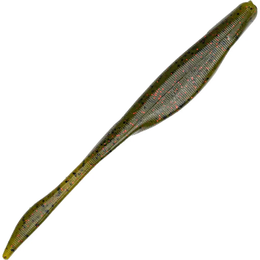 Strike King Caffeine Shad Gummifische Watermelon Red Black 12,5cm