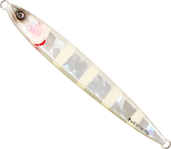 Westin Flashin' Anchovy Meeres-Jig 100g 14cm Zebra Glow