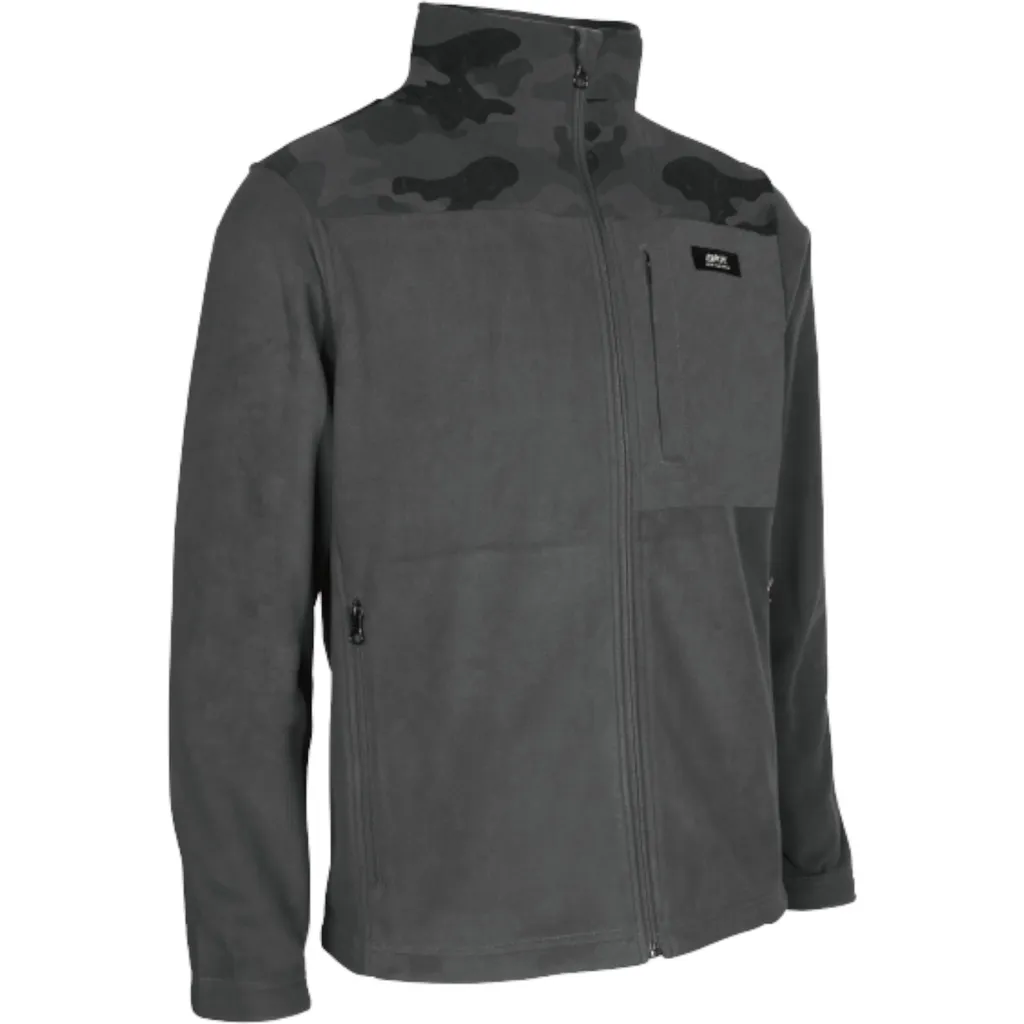 BKK Heavy Fleece-Grey/Camo Pullover S