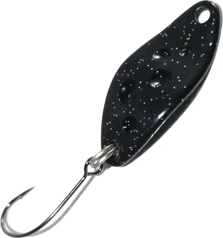 Troutwerk Spoon 2.3cm 1.5g Black/Black Dots