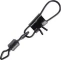 Balzer Shirasu Spezial Sicherheitswirbel Swivel 4 25kg Dark Karabinerwirbel