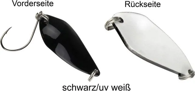 FTM Spoon Rock Spoon 4.2g Black/UV White