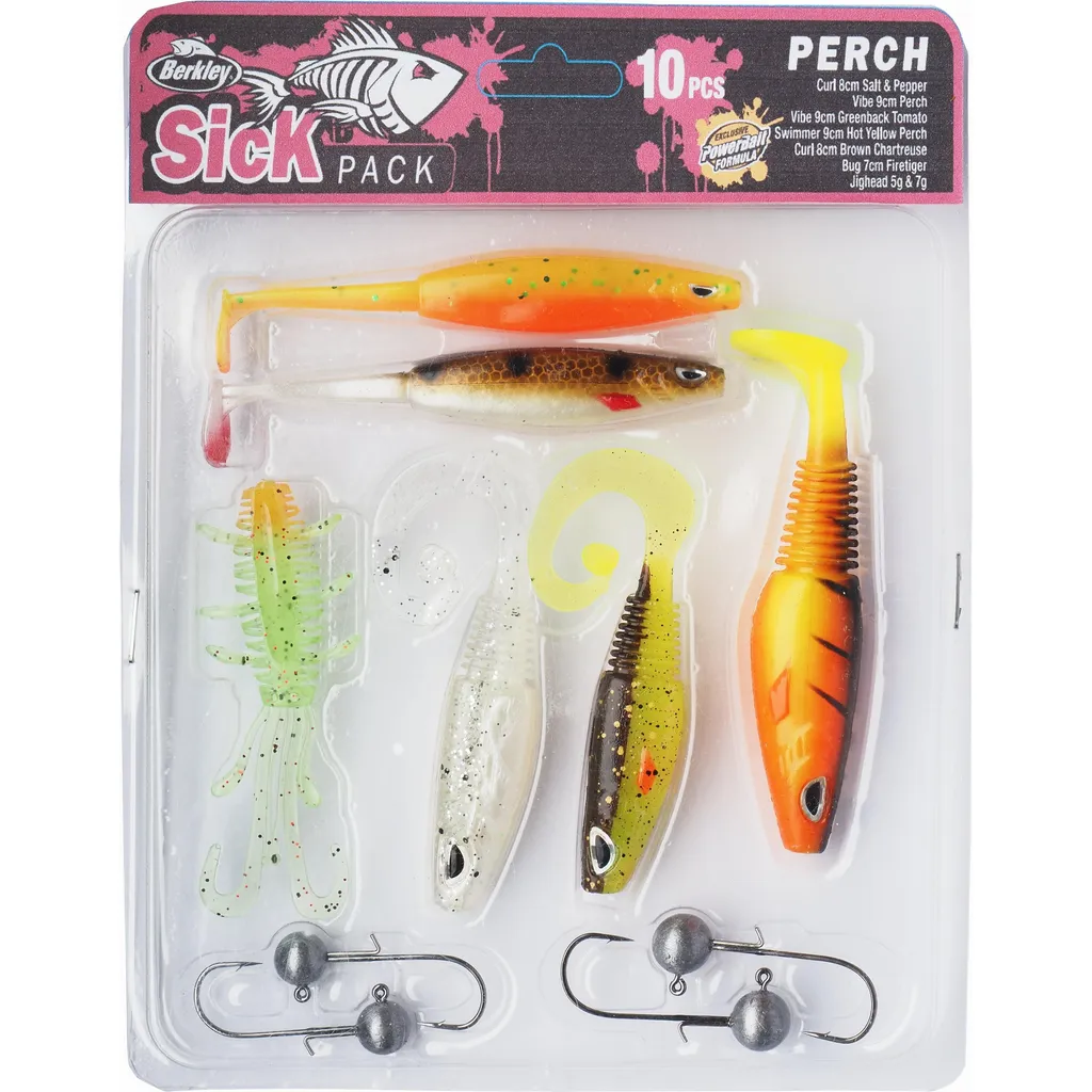 Berkley Sick Pack Perch 7–9cm Assorted