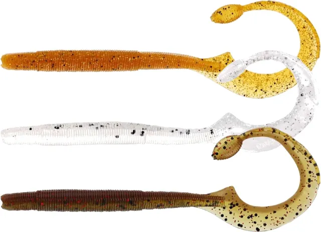 Westin Ned Worm Curl Clear Water Mix 7