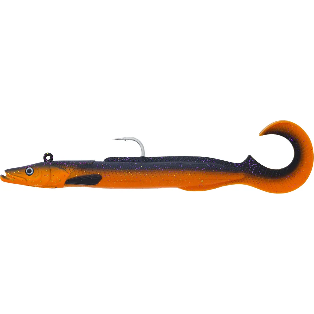 Westin Sandy Andy Curltail Jig Meeresangelköder 122g 22cm Onyx Ember