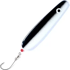 Troutwerk Inline Blinker Sea Trout Lure 69572 7.4cm 22g Black White