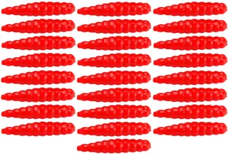 Berkley Gulp Alive Honey Worm Gummiköder 3cm Red