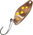 Troutwerk Spoon 1.5g 2.3cm Copper/Yellow Dots