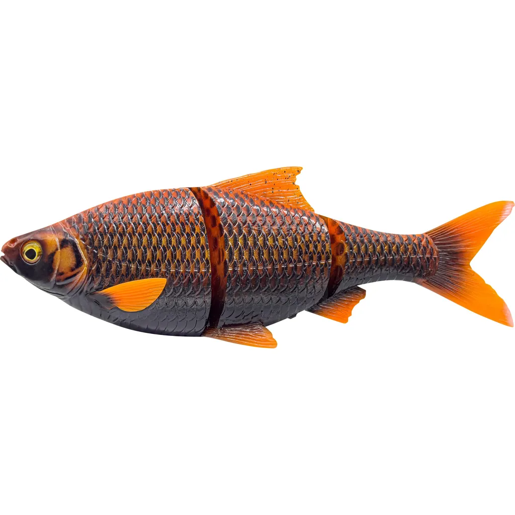 Savage Gear 3D Line Thru Roach Swimbait 25cm 206g Langsam sinkend Black