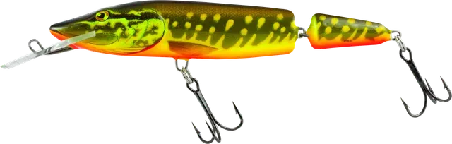 Salmo Pike Jointed Deep Runner Crankbait 13cm 2–3m 24g Hot Pike