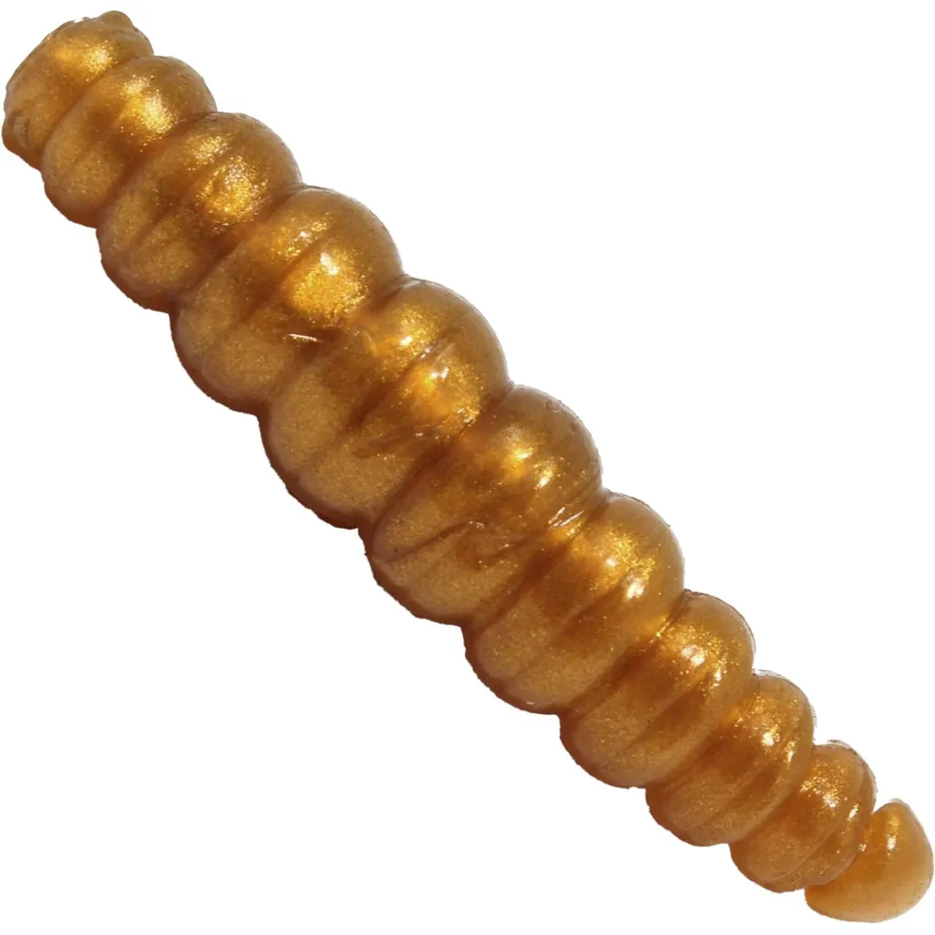 FTM Omura Baits Larvy Gummiköder Gold 4,5cm 10Stk