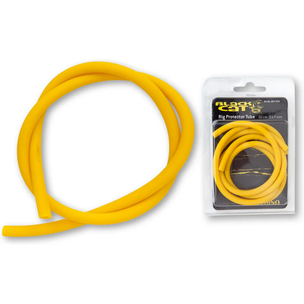 Black Cat Rig Tube 100cm 4mm/8mm Yellow