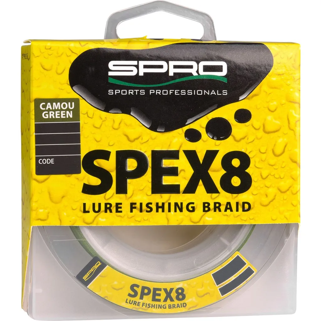 Spro Spex8 Braid Camo Green Geflochtene Schnur 0.30mm 22.7kg 150m