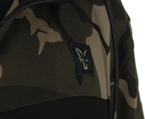 Fox LW Black Camo Split Zip Hoody M