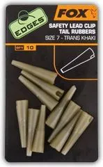 Fox Edges Lead Clip Tail Rubber 10pcs