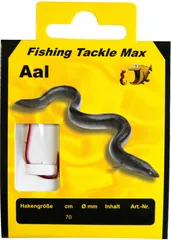 FTM Haken gebunden Aal 70cm - Aalhaken Ready-Made Rig #1/0