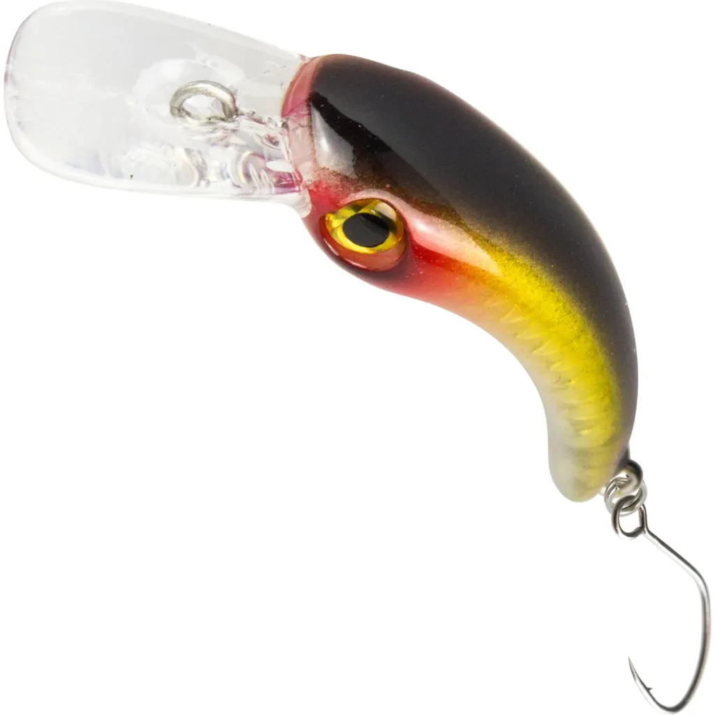 FTM Masu Wobbler 2.9cm 1.2g Silberfarben/Goldfarben/Rot/Braun