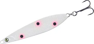 Balzer Seatrout Neo Meerforellenköder 9cm 18g Weiß-Pink Spot