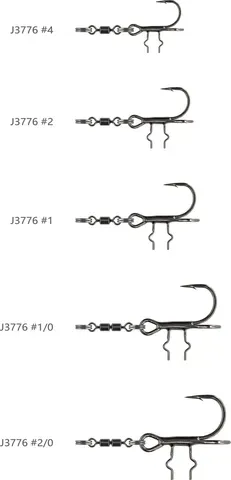 Savage Gear Spinning T Stinger 4 20g 2pcs Spike T-trebles