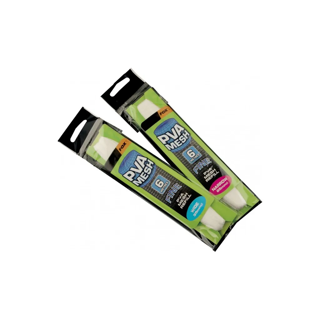 Fox PVA-Mesh Funnel Nachfüllpack Angelhilfsmittel 6m 25mm