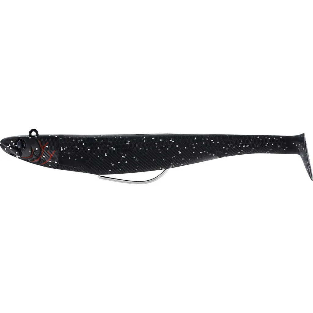 Westin Magic Minnow Weedless Jig Meeresköder 28g 12.5cm Black Silhouette