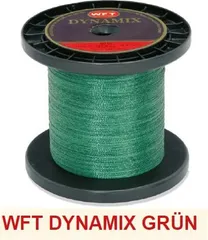 WFT Dynamix Geflochtene Schnur 1000m 0.26mm 18.1kg Green