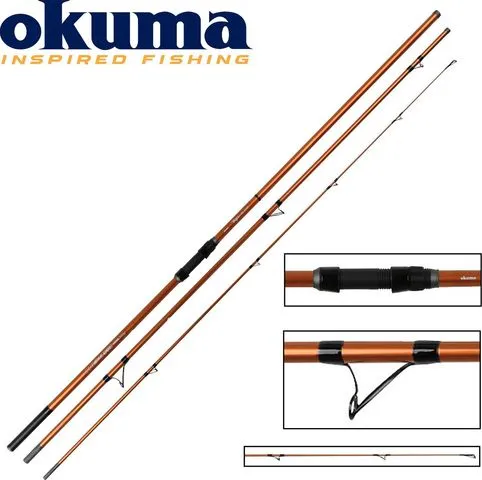 Okuma Trio Rex Surf Rod 6096 4.5m 100–200g 3pc