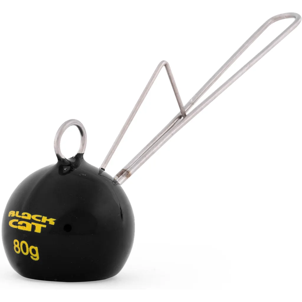 Black Cat Cat Ball Dead or Alive System Senker & Gewicht 80g Black